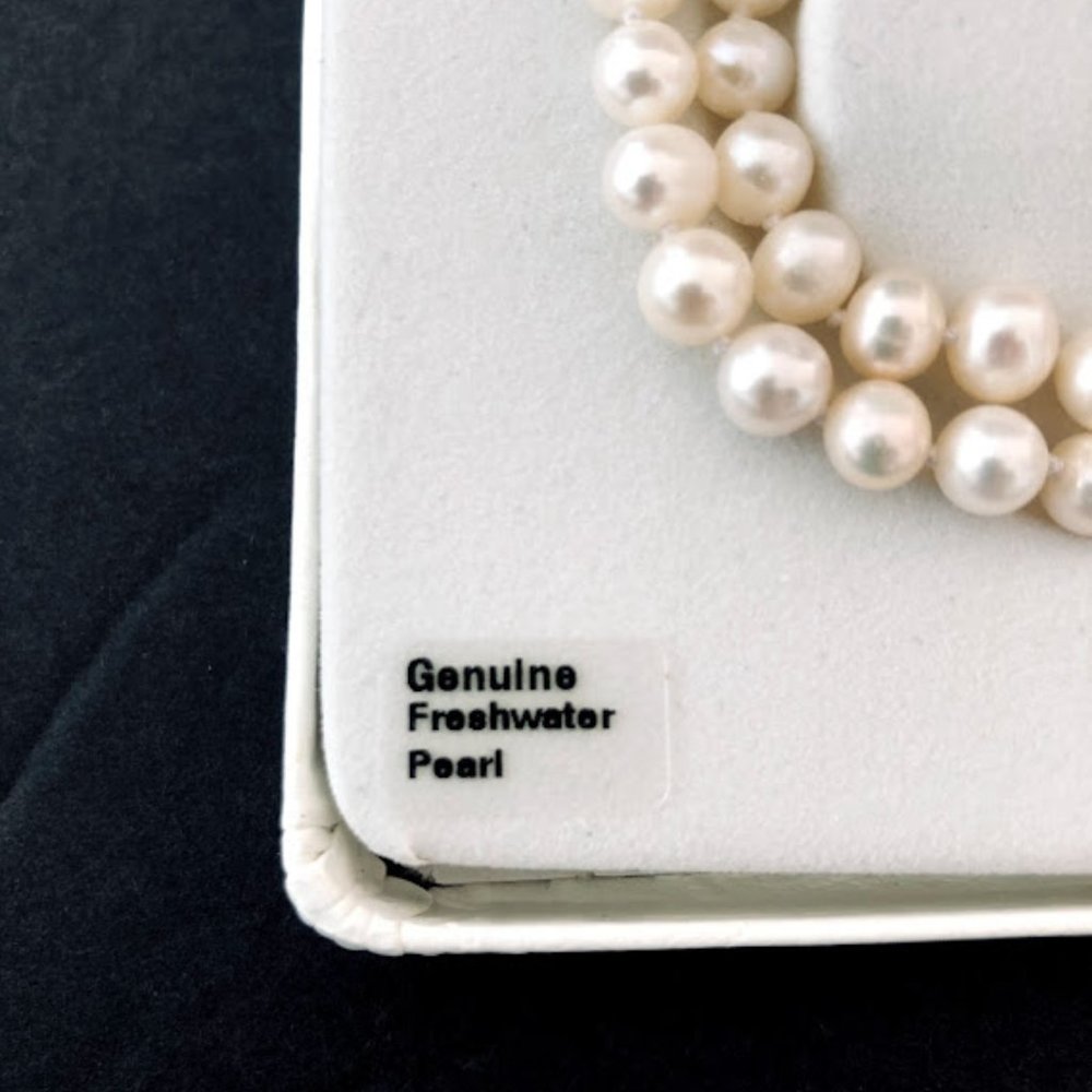Freshwater Pearl Set: Necklace, Bracelet & Earring - Picture 5 of 10